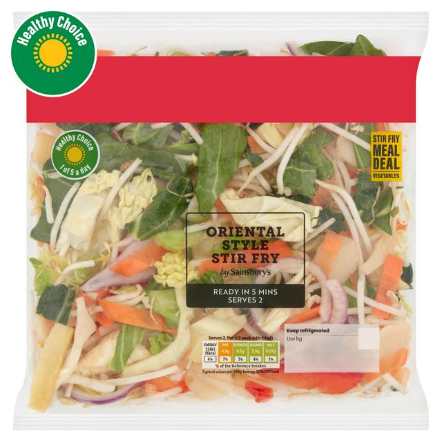 Sainsbury's Oriental Vegetable Stir Fry 300g