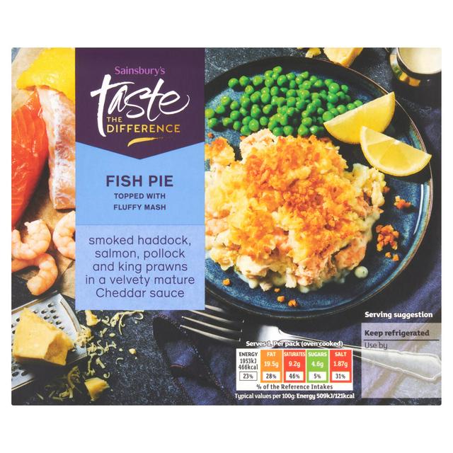 Sainsbury's Fish Pie, Taste the Difference 400g (Serves 1)
