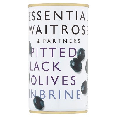 Essential Pitted Black Olives