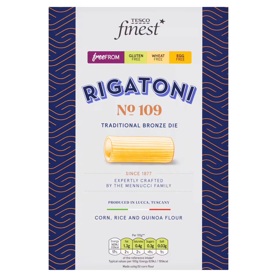 Tesco Finest Rigatoni 500g