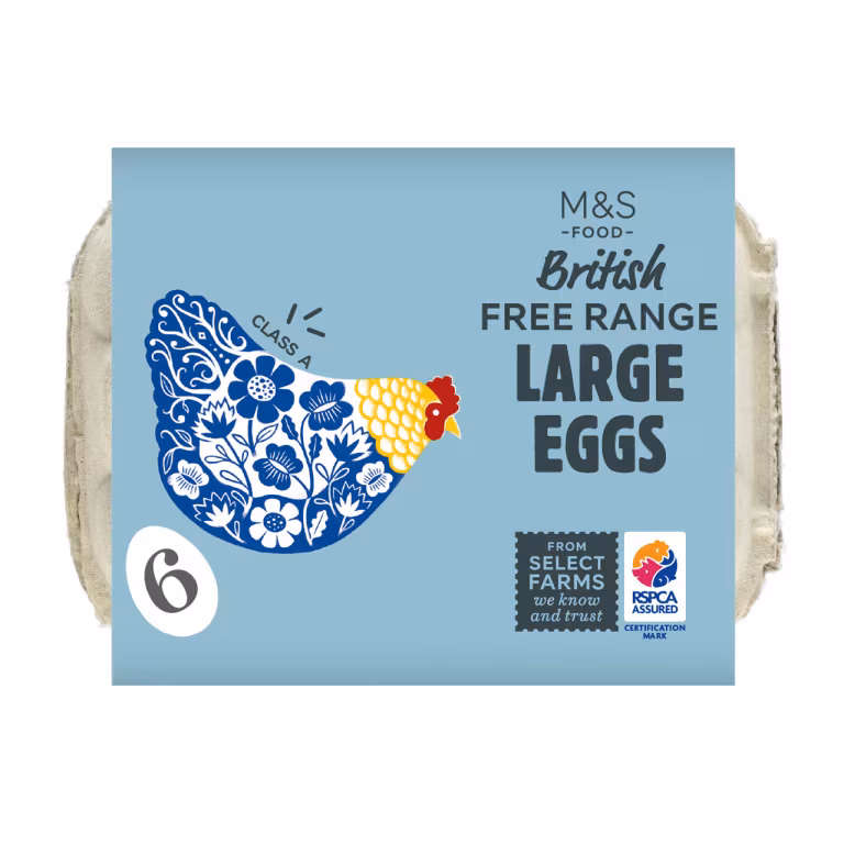 M&S Free Range Large Eggs
