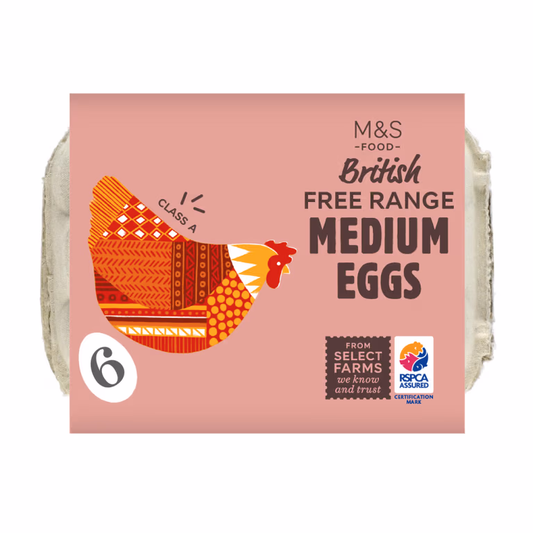 M&S Free Range Medium Eggs
