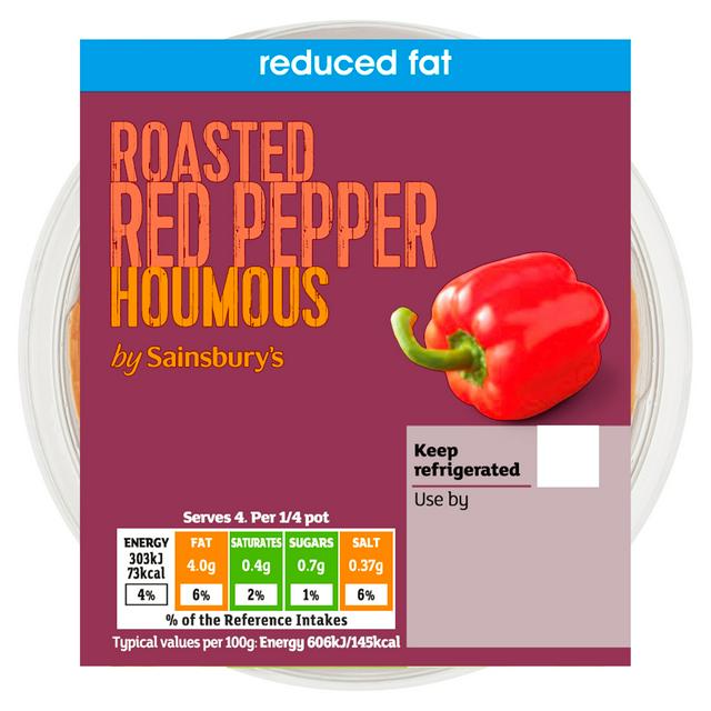 Sainsbury's Red Pepper Houmous, Be Good To Yourself 200g