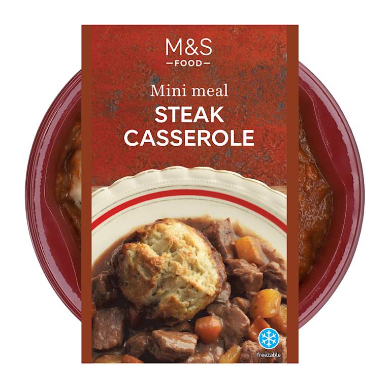 M&S Mini Meal Steak Casserole