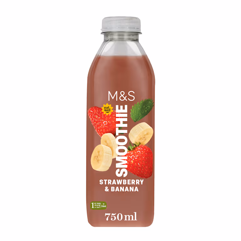 M&S Strawberry and Banana Smoothie