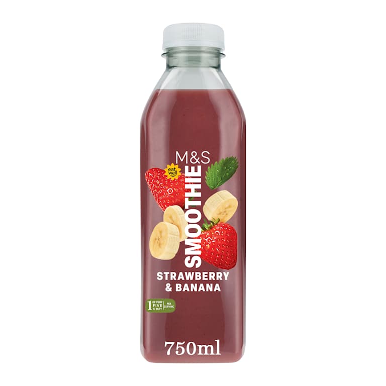 M&S Strawberry and Banana Smoothie
