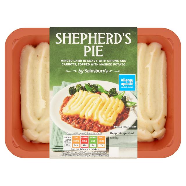 Sainsbury's Shepherds Pie 400g (Serves 1)
