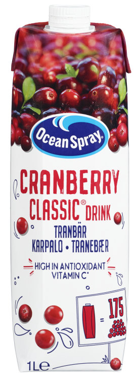 Tranebærjuice Original 1l Ocean Spray