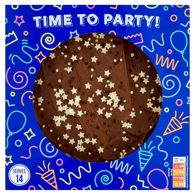 Sainsbury's 14 Time to Party Chocolate Cake 945g