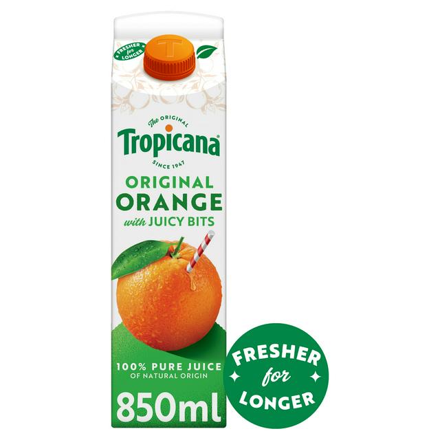 Tropicana Original Orange with Juicy Bits 850ml