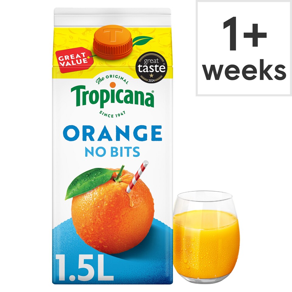 Tropicana Smooth Orange Juice 1.5L