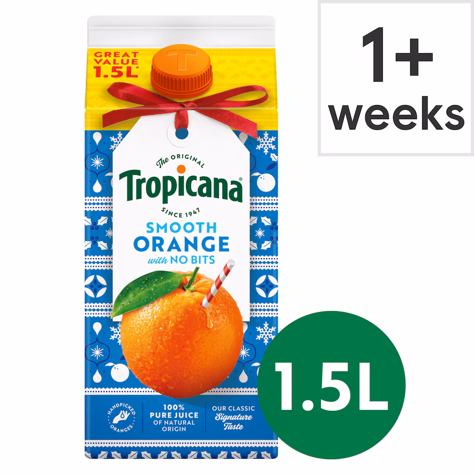 Tropicana Smooth Orange Juice 1.5L