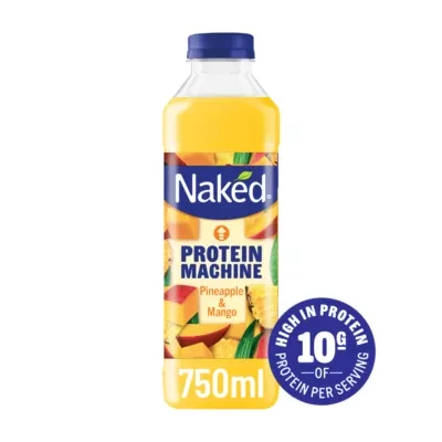 Naked Protein Machine Smoothie Pineapple & Mango 750ml