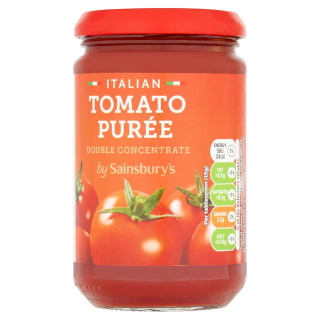 Sainsbury's Italian Tomato Puree Double Concentrated, Inspired to Cook 312g