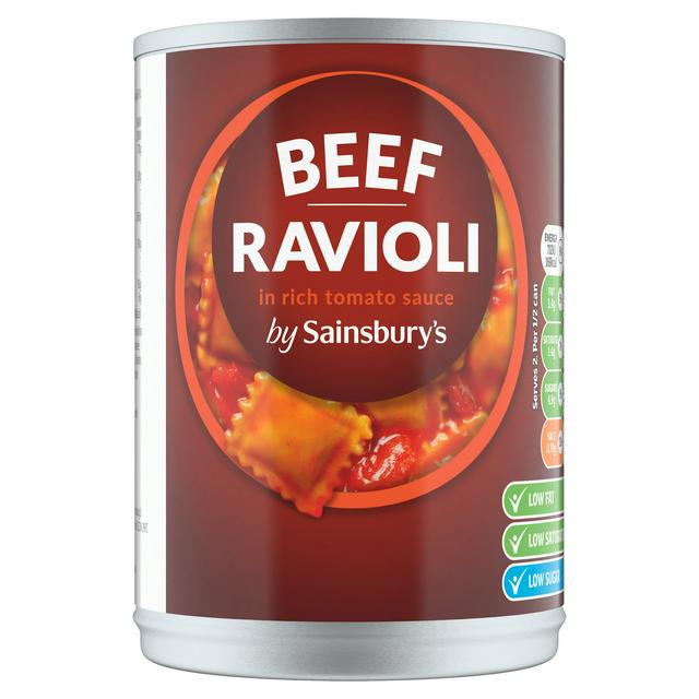 Sainsbury's Ravioli In Tomato Sauce 400g