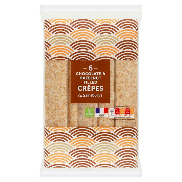 Sainsbury's Chocolate Filled Crepes x6