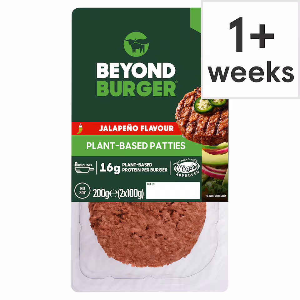 The Beyond Burger Plant Based Jalapeno Patties 200g