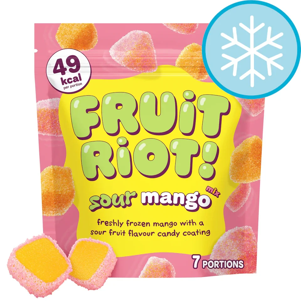 FRUIT RIOT SOUR MANGO MIX CANDY 200G