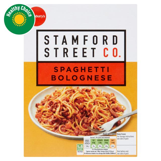 Stamford Street Co. Spaghetti Bolognese Ready Meal For 1 400g