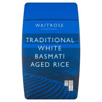 Waitrose White Basmati Aged Rice