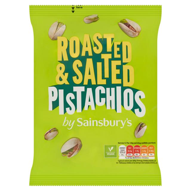 Sainsbury's Roasted Salted Pistachios 300g