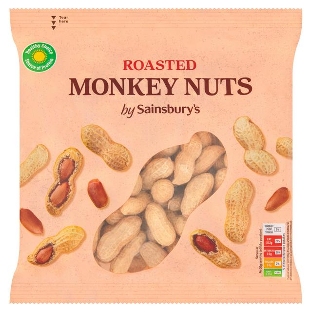 Sainsbury's Roasted Monkey Nuts in Shells 300g