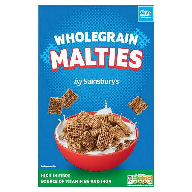 Sainsbury's Wholegrain Malties Cereal 750g