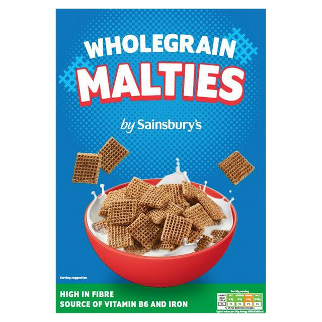 Sainsbury's Wholegrain Malties Cereal 750g