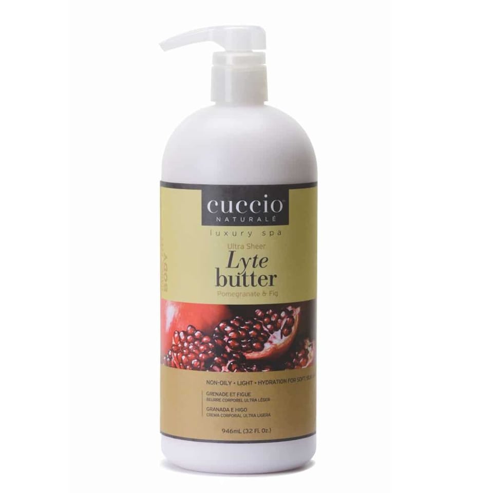 Cuccio Naturale Lyte Butter Pomegranate & Fig 946ml