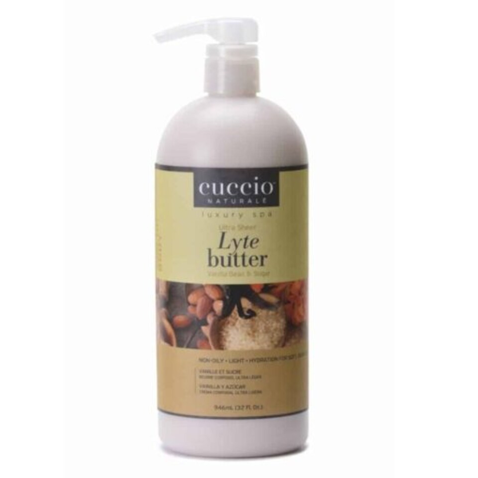 Cuccio Naturale Lyte Butter Vanilla Bean & Sugar 946ml