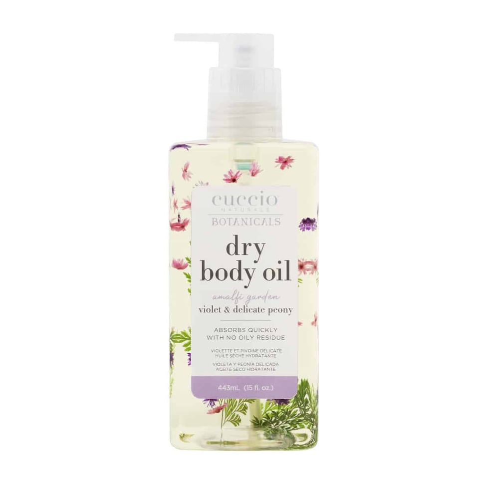 Cuccio Naturale Dry Body Oil 443ml - Violet & Delicate Peony