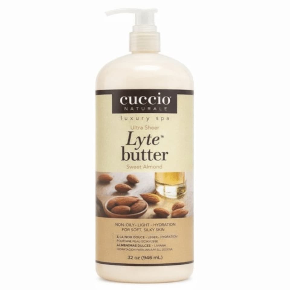 Cuccio Naturale Lyte Butter Sweet Almond 946ml