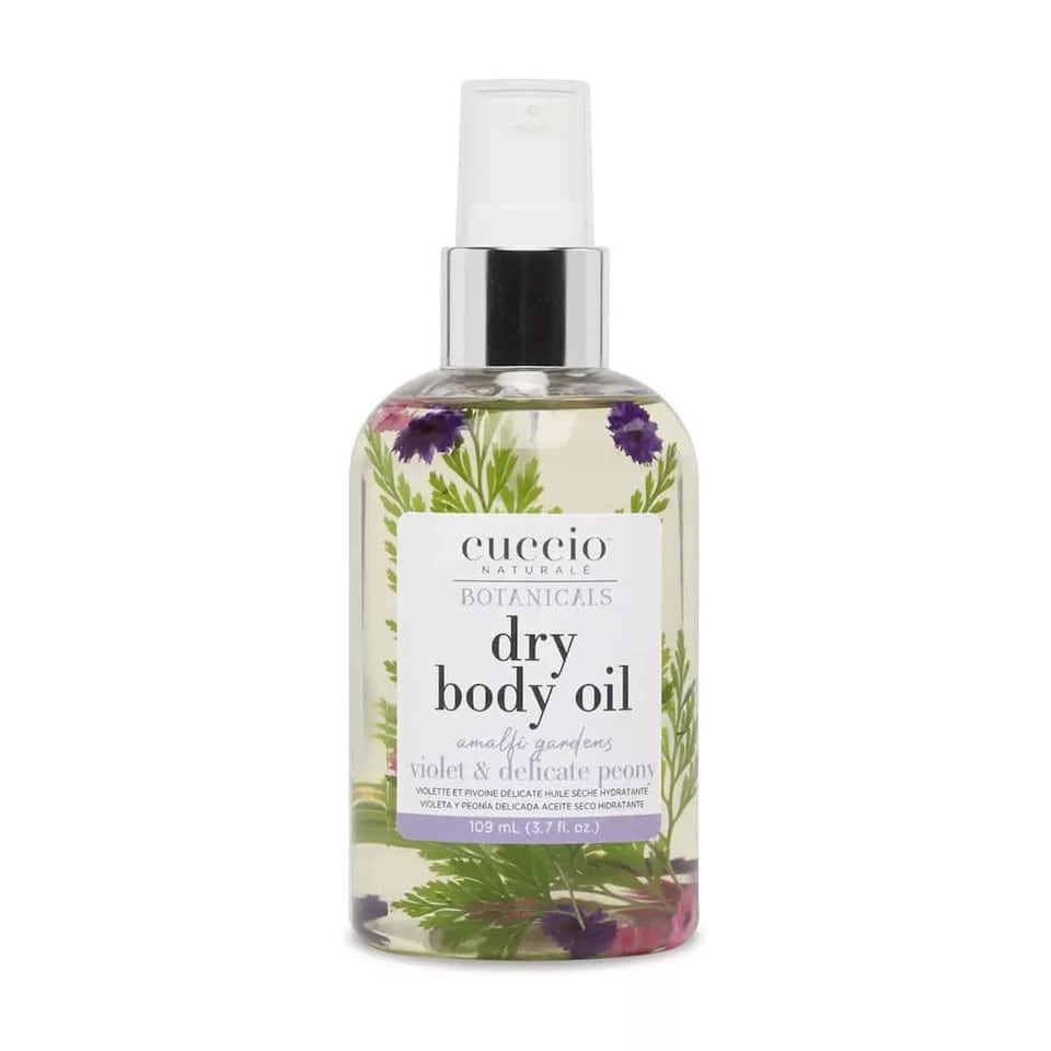 Cuccio Naturale Dry Body Oil 109ml - Violet & Delicate Peony