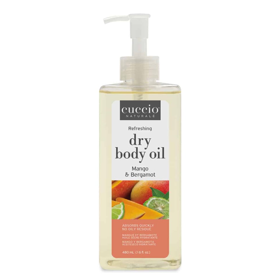 Cuccio Naturale Dry Body Oil 458ml - Mango & Bergamont