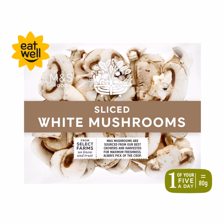 M&S Sliced Mushrooms