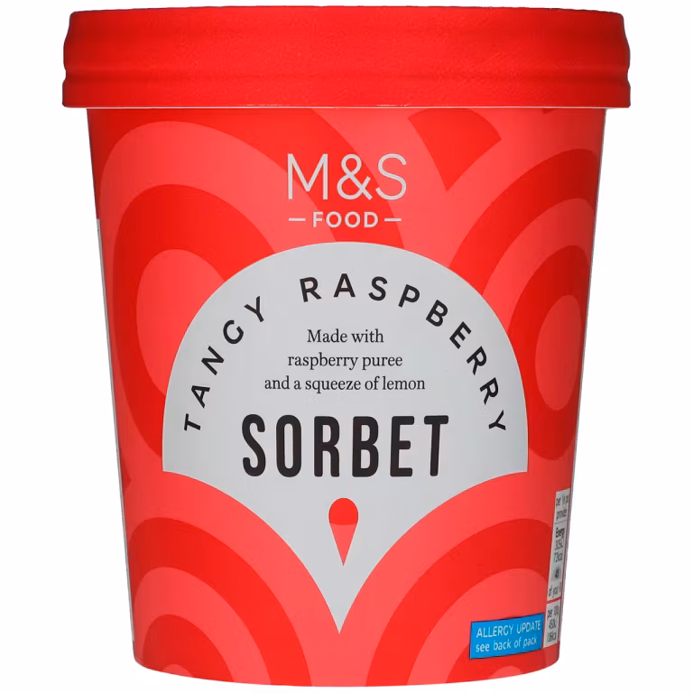 M&S Tangy Raspberry Sorbet