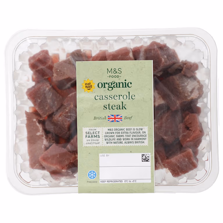 M&S Organic Casserole Steak