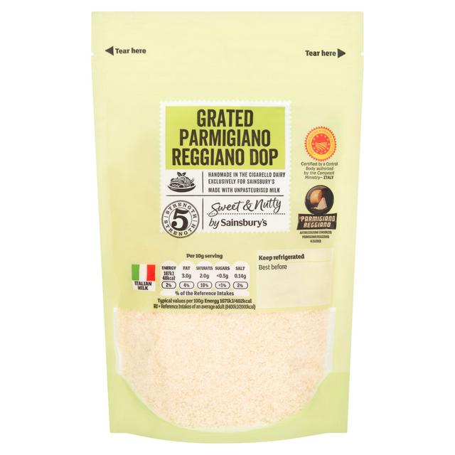 Sainsbury's Grated Parmesan Cheese 120g