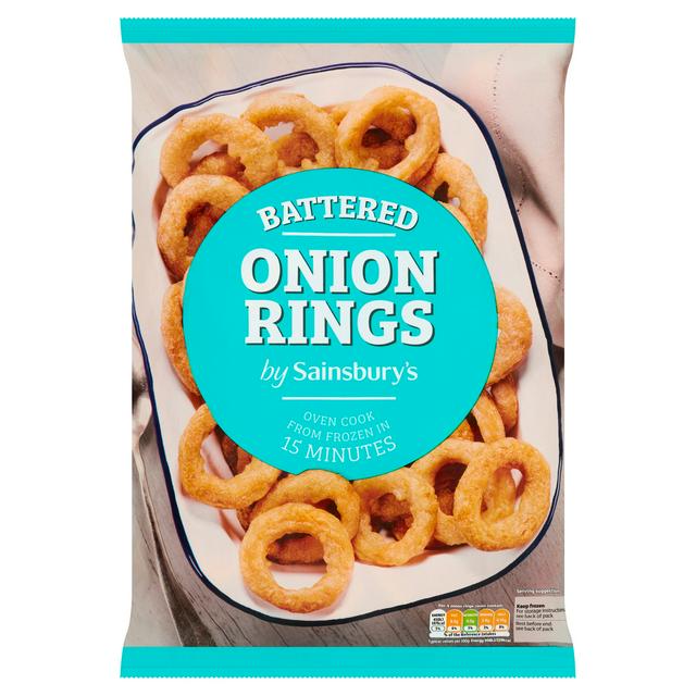 Sainsbury's Battered Onion Rings 800g