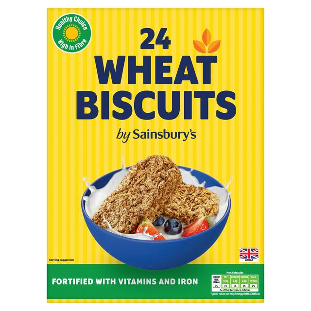 Sainsbury's Wheat Biscuits x24