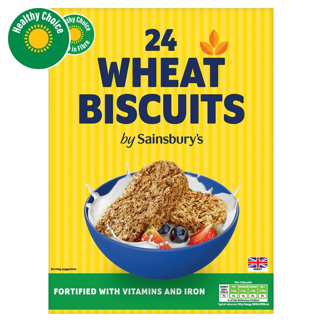 Sainsbury's Wheat Biscuits x24