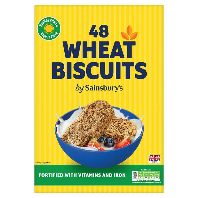 Sainsbury's Wheat Biscuits x48