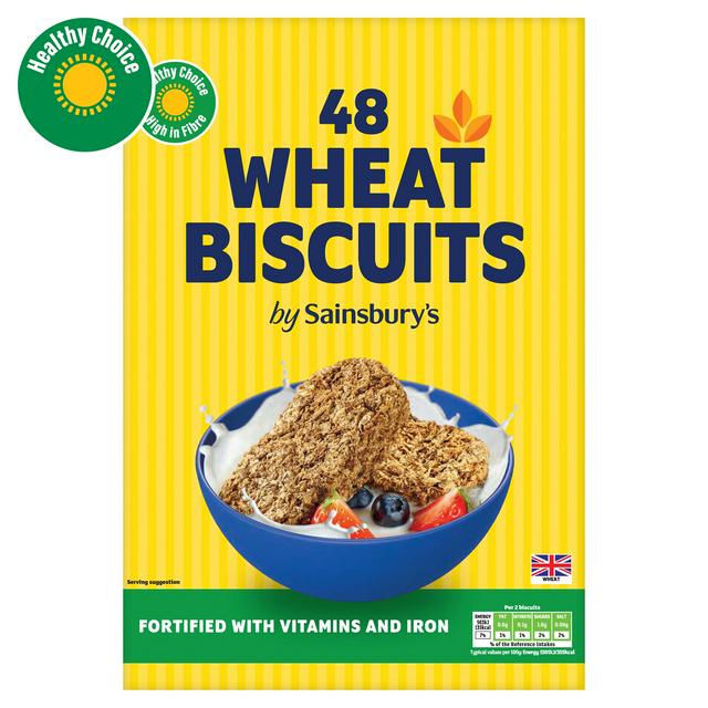 Sainsbury's Wheat Biscuits x48