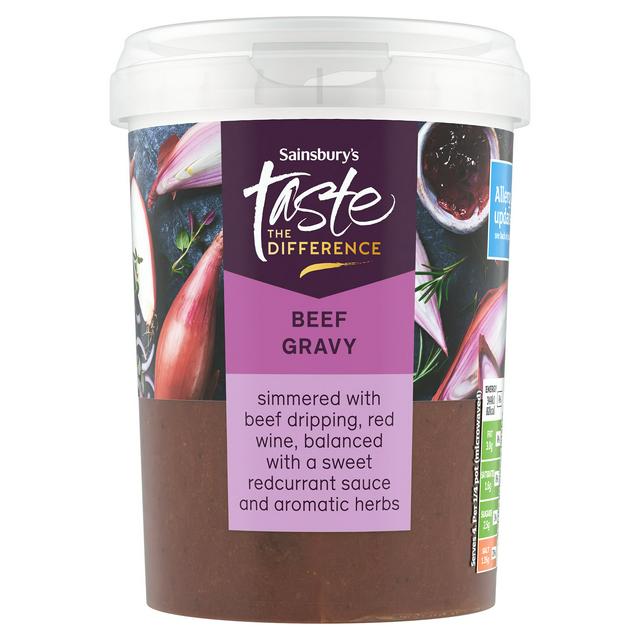 Sainsbury's Beef & Red Wine Gravy, Taste the Difference 450g (Serves 4)