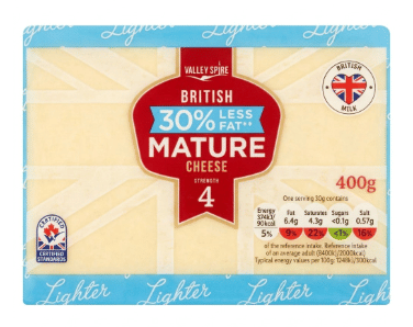Valley Spire British Mature Cheese 400g