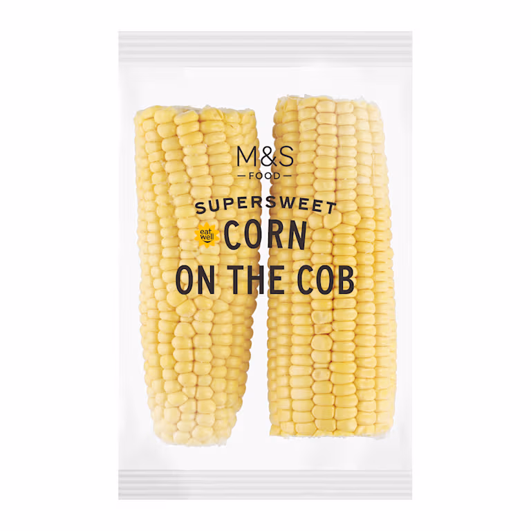 M&S Supersweet Corn On The Cob