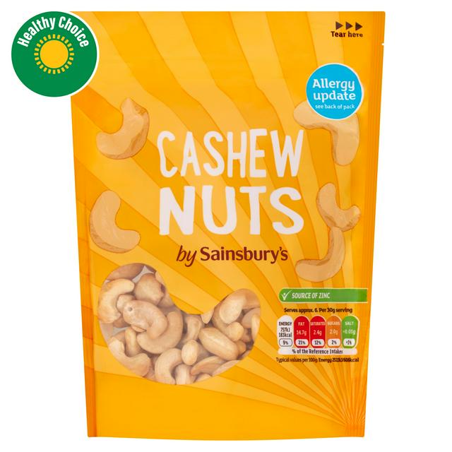 Sainsbury's Cashew Kernels 200g