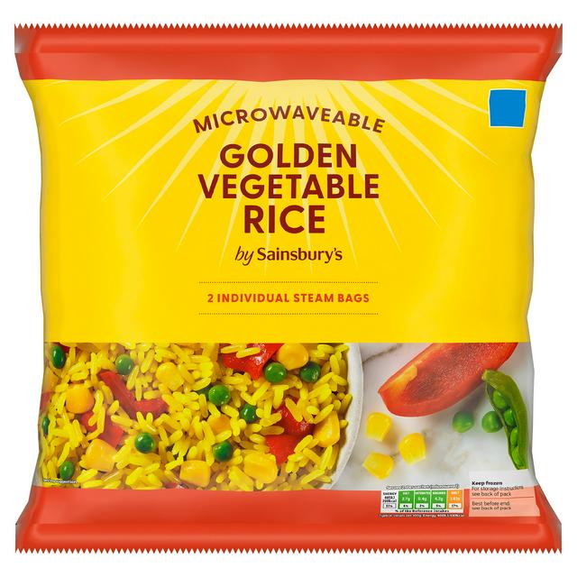 Sainsbury's Golden Vegetable Rice 380g