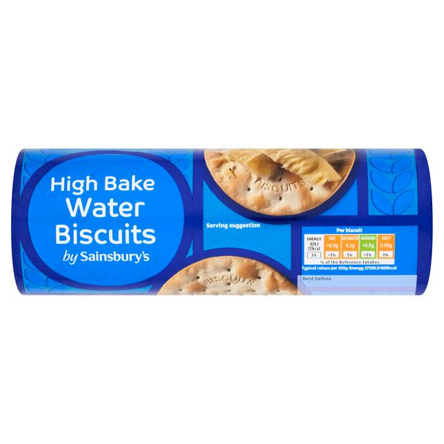 Sainsbury's Water Biscuits, High Bake 200g