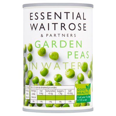 Essential Garden Peas in Water
